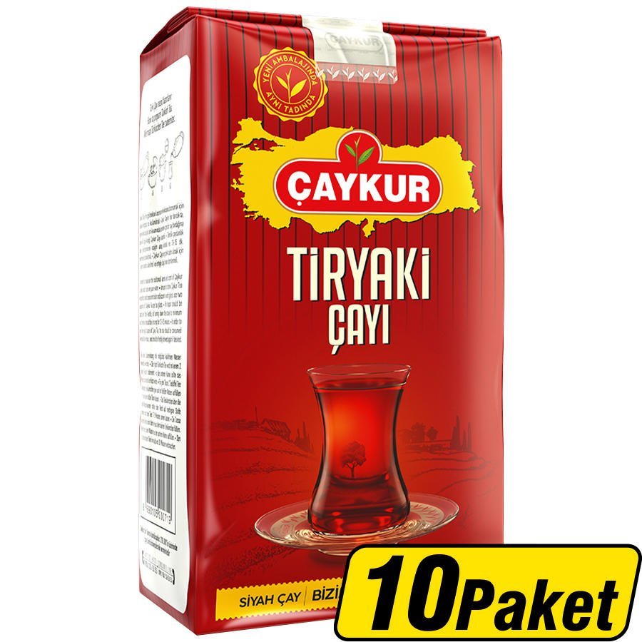 ÇAYKUR ÇAY 1000GR TİRYAKİ 10 ADET