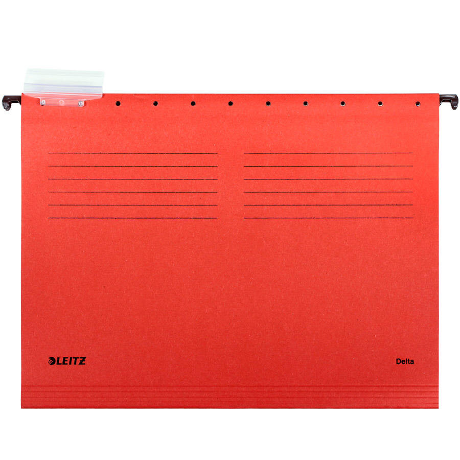 Leitz 6515 Askılı Dosya Telsiz Kırmızı 5'li Paket