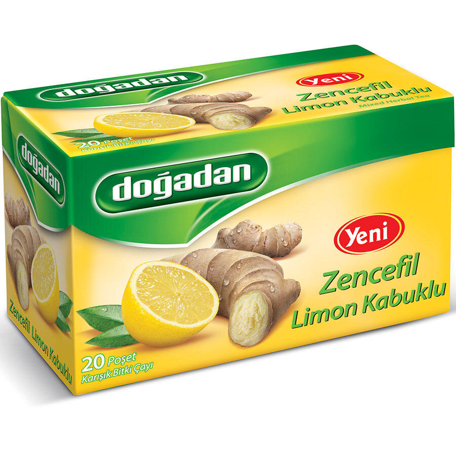 Doğadan Bitki Çayı Limon-Zencefil 20'li Paket