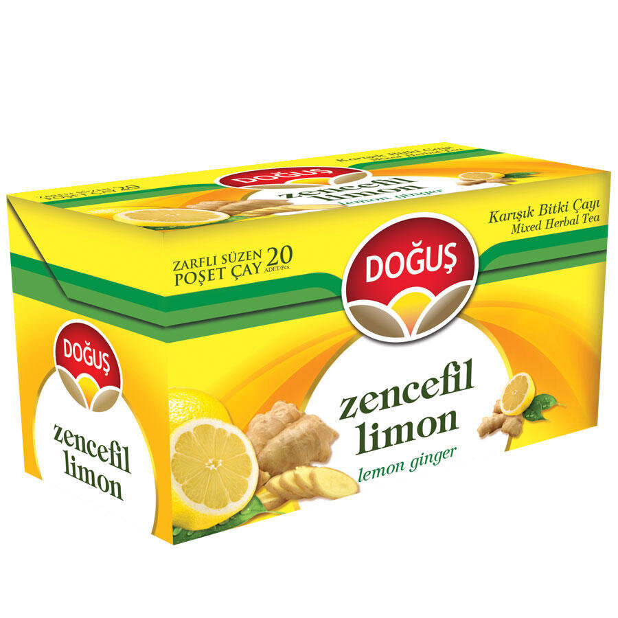 Doğuş Bitki Çayı Limon Zencefil 20'li Paket