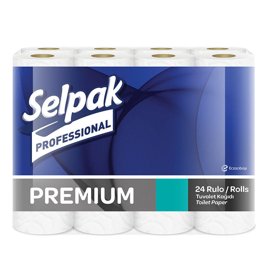 Selpak Professional Premium Tuvalet Kağıdı 3 Katlı 24'lü