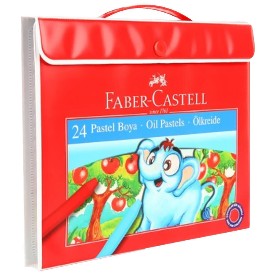 Faber-Castell Pastel Boya Çantalı 24 Renk