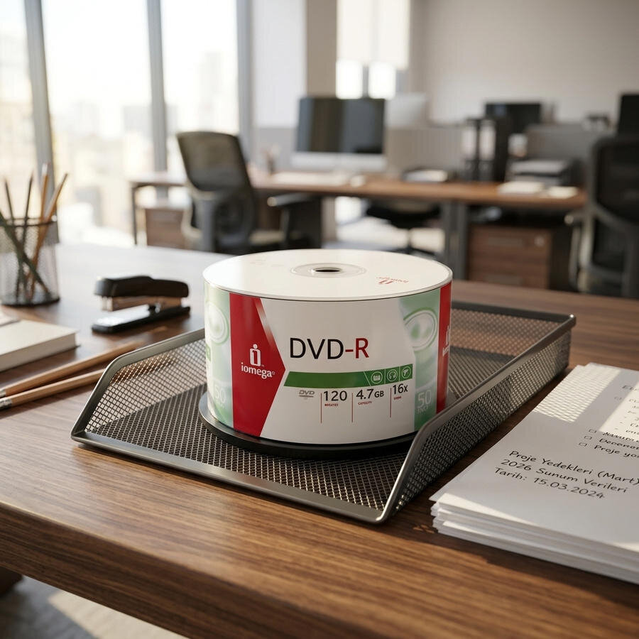 Iomega IDSP50M DVD-R 16 x 4.7 GB DVD 50'li Paket Fiyatı | Avansas