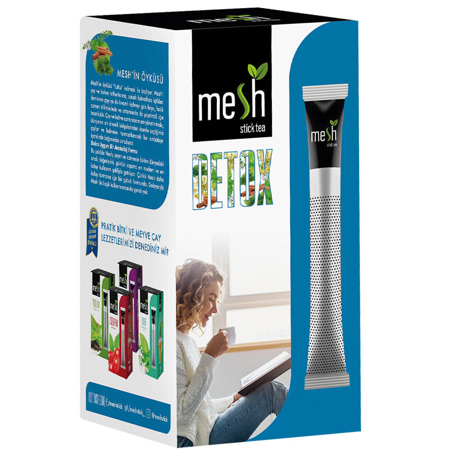 Mesh Stick Detox Bitki Çayı 16'lı Paket