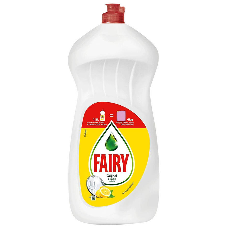 Fairy Bulaşık Deterjanı Limonlu 1.5 LT 