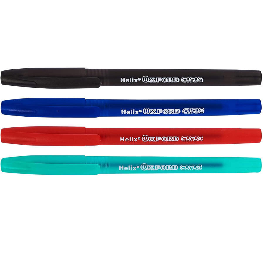 Buy Oxford Curve Pen Assorted Colours Pack of 4 Avansas®