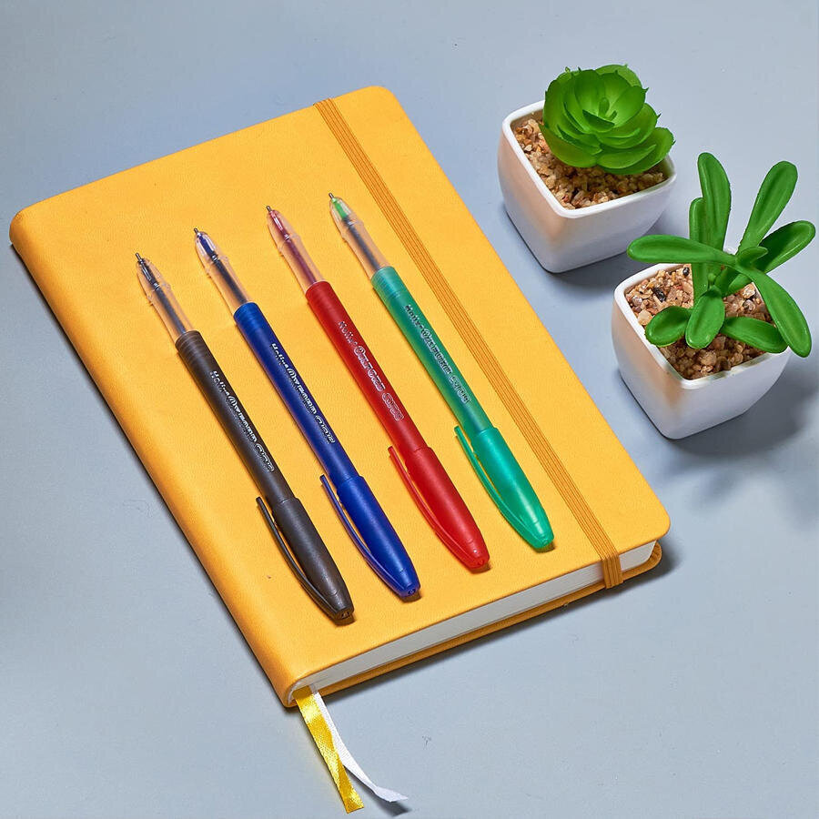 Buy Oxford Curve Pen Assorted Colours Pack of 4 Avansas®