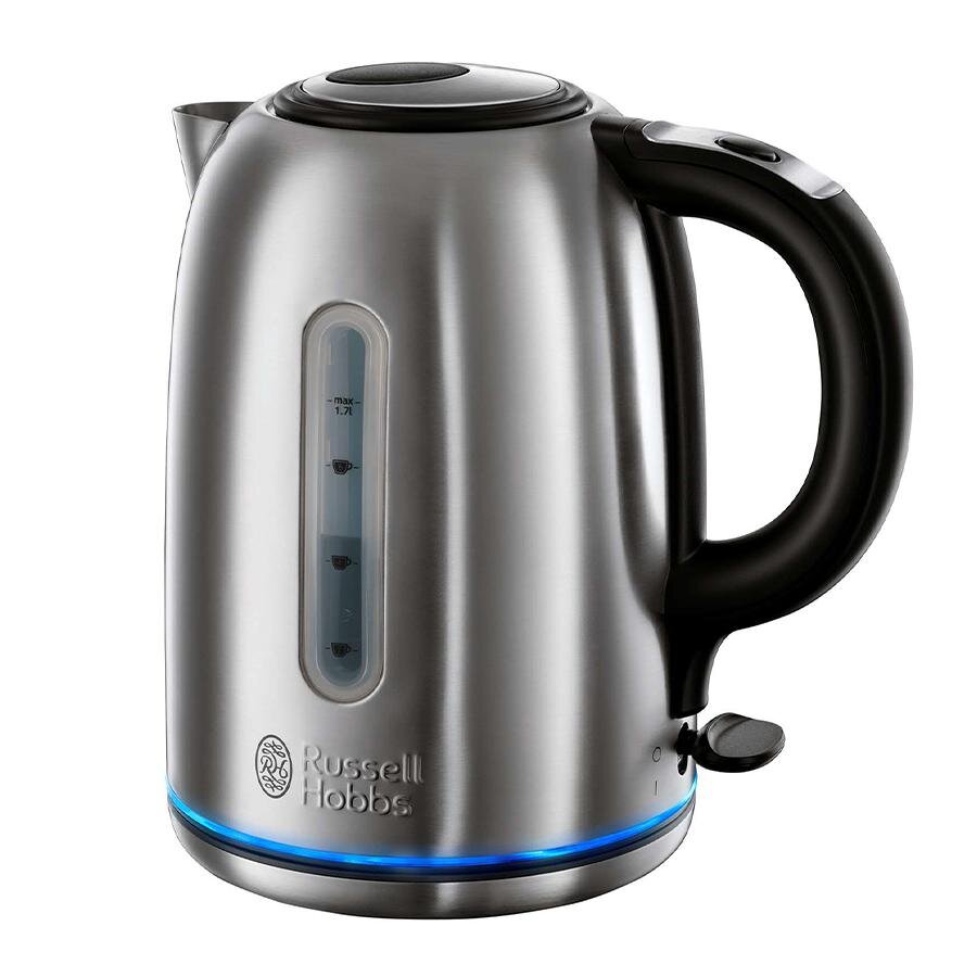 Electric Kettle, 1.7L Hot Water Kettles Upgraded One Wipe Clean Bottom,  Quiet Wa