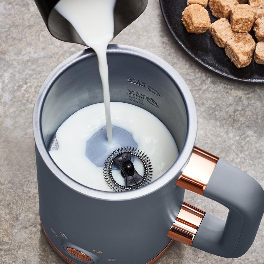 Buy Tower Cavaletto Milk Frother 500W Grey and Rose Gold Avansas®