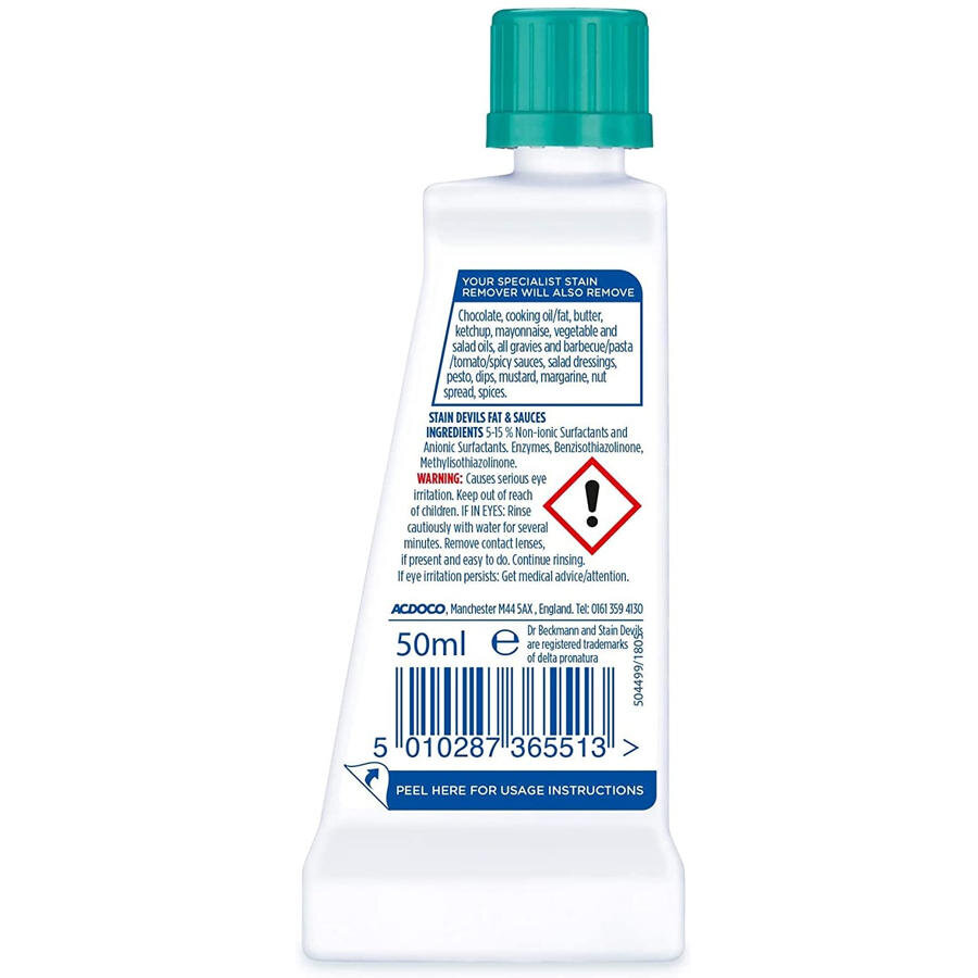 Dr Beckmann Stain Devils Removes Different Types Of Stains Very Effective  50ml