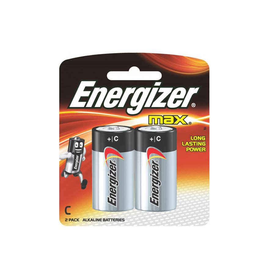 Buy Energizer Max C Alkaline Batteries (Pack 2) Avansas®