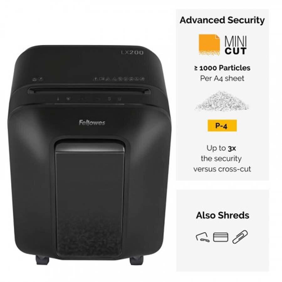 Buy Fellowes Powershred® LX201 MicroCut Shredder White Avansas®