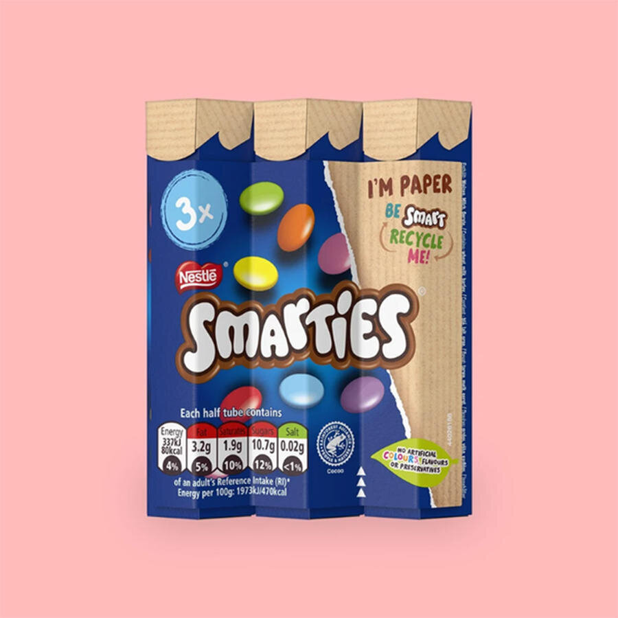 Buy Smarties Hexatube Multipack 34g Pack of 3 Avansas®