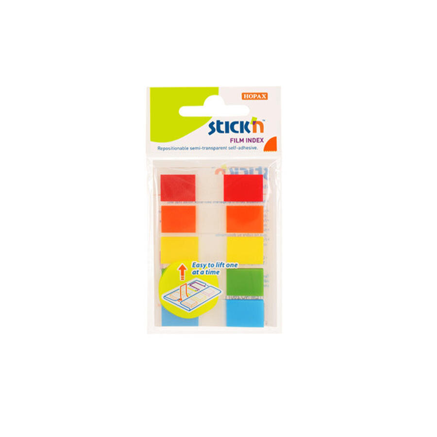 Buy Film Index Tabs 45x12mm 100 Tabs 5 Colours Pack of 10 Avansas®