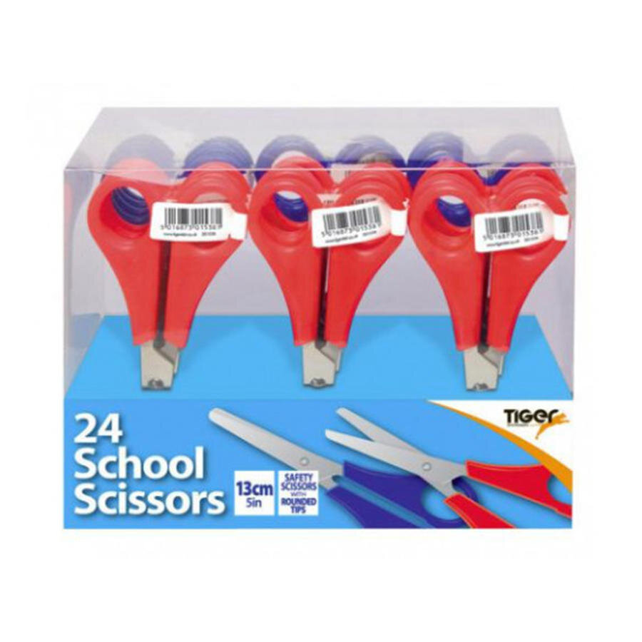 School scissors Soft Touch 13cm