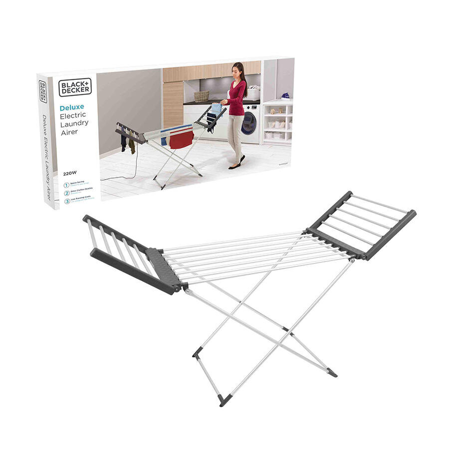 Buy Black and Decker Heated Winged Airer Avansas®