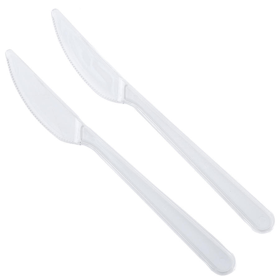 Buy Asorty Disposable Knife Clear Pack of 50 Avansas®