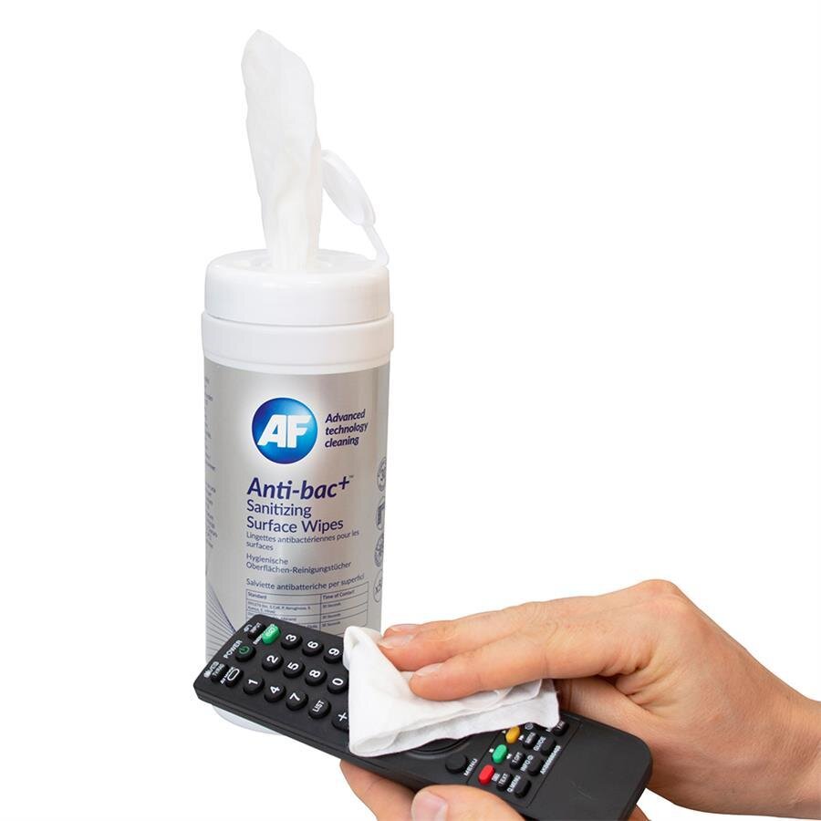 Buy Af Antibacterial Sanitising Surface Wipes Tub Of 50 Avansas® 4417