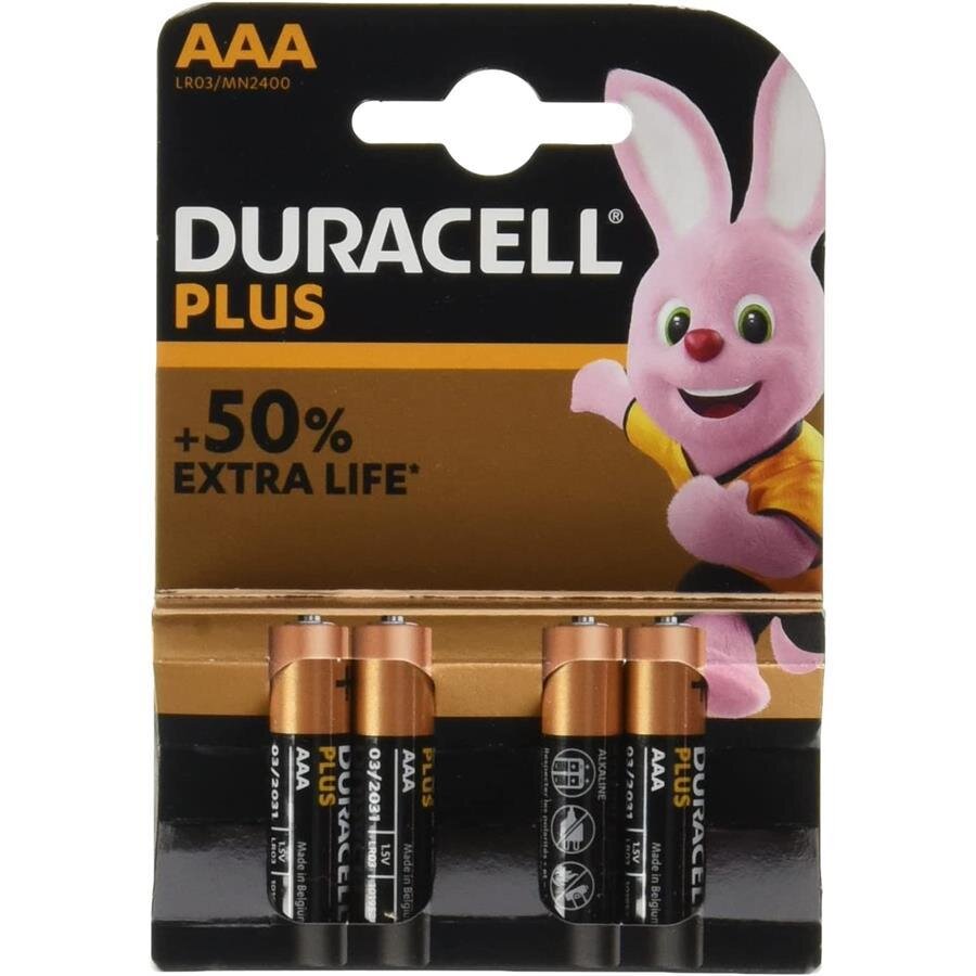 Duracell Simply AAA Batteries MN2400 LR03 1.5V 6-Pack
