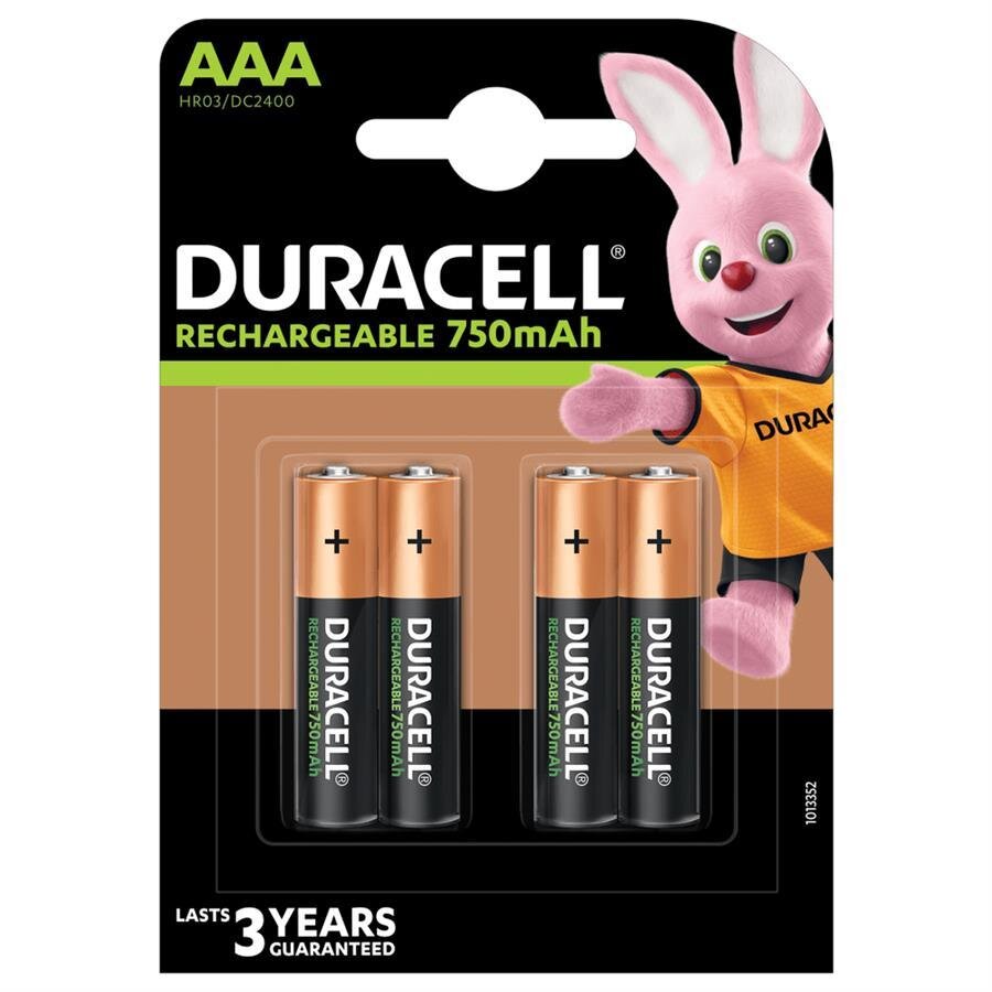 Buy Duracell Plus Power Aaa Rechargeable Batteries Pack Of 4 Avansas® 3641