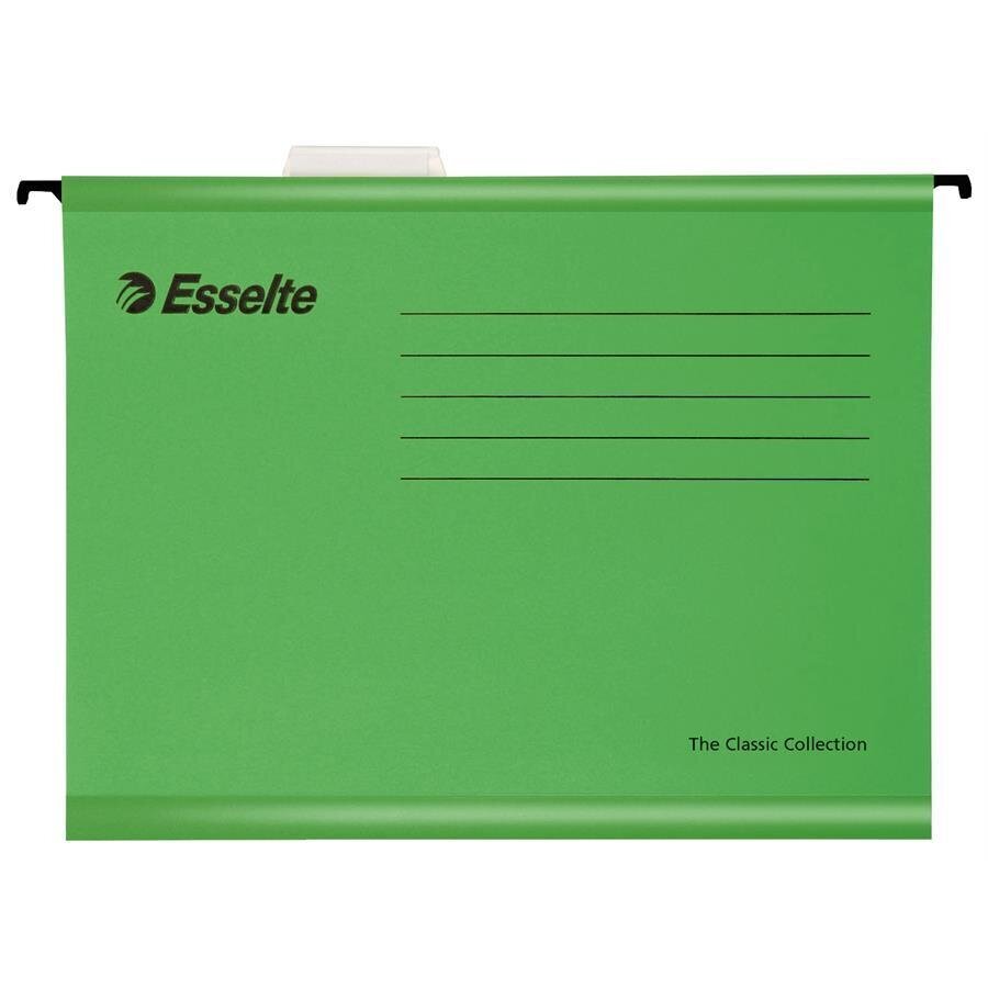 Buy Esselte Classic Suspension File A4 Green Pack of 25 Avansas®