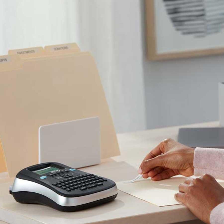 Buy Dymo LabelManager® 210D Portable Label Maker Kit with 1 Roll of D1