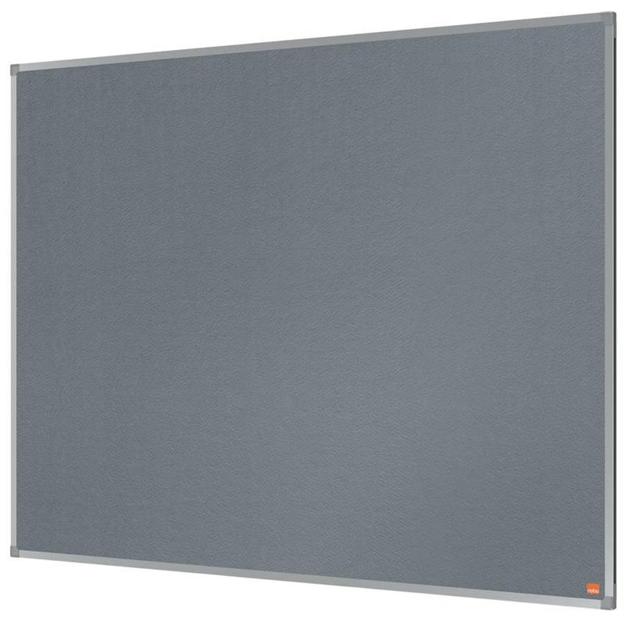 Buy Nobo Essence Felt Notice Board, Wall Mount, Aluminium Trim Grey 120 ...