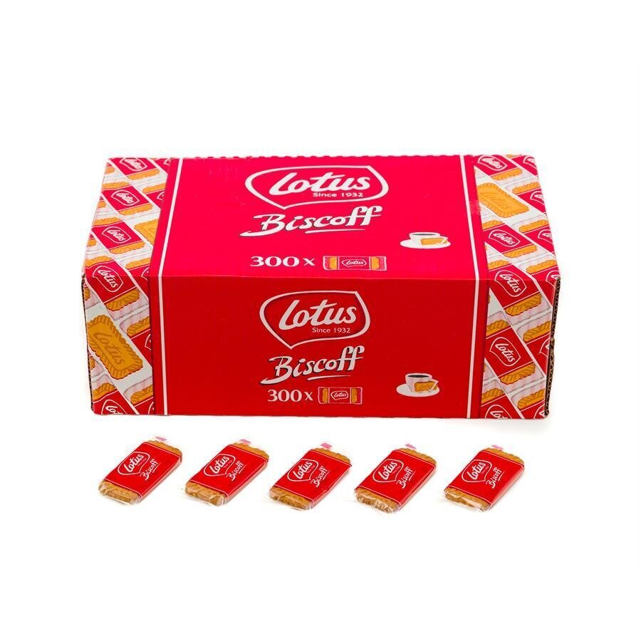 Buy Lotus Caramelised Biscuits Box of 300 (6 Packs x 50) Avansas®
