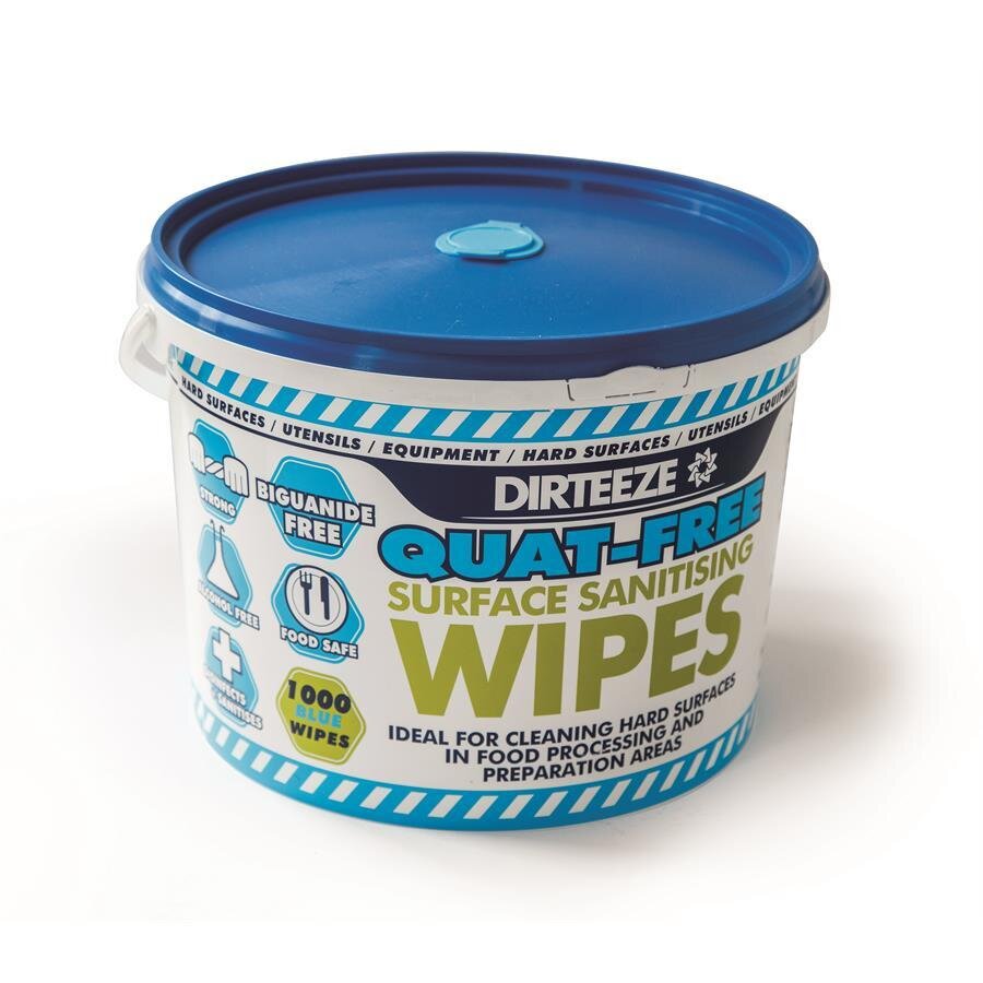 Buy Dirteeze Sanitising Wipes Large Tub 1000 | Avansas®