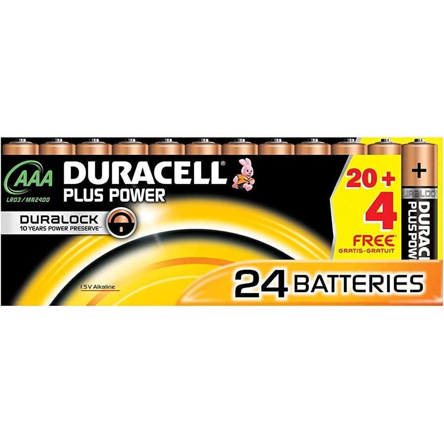 Buy Duracell Plus Power Aa Alkaline Battery Pack Of 24 Avansas®