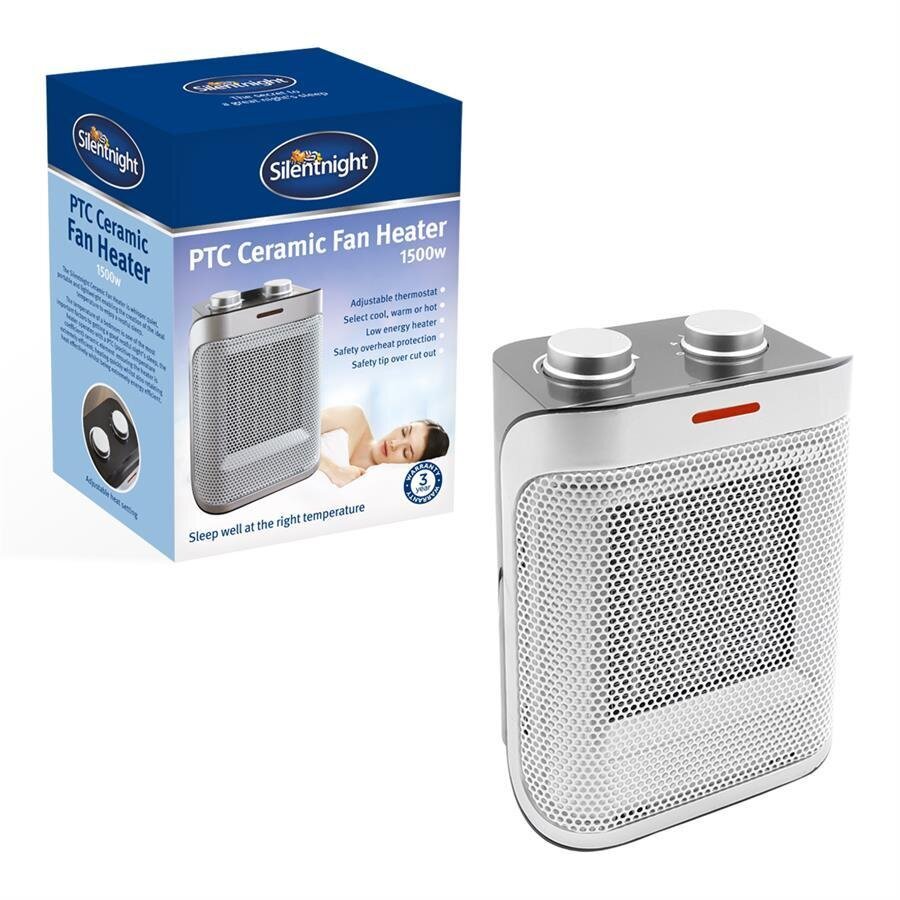 Buy Silentnight PTC Ceramic Fan Heater/Cooler 1500W Avansas®