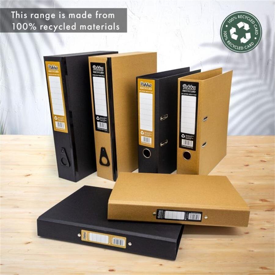 Buy Pukka Recycled Kraft A4 Ring Binder Box of 10 Avansas®