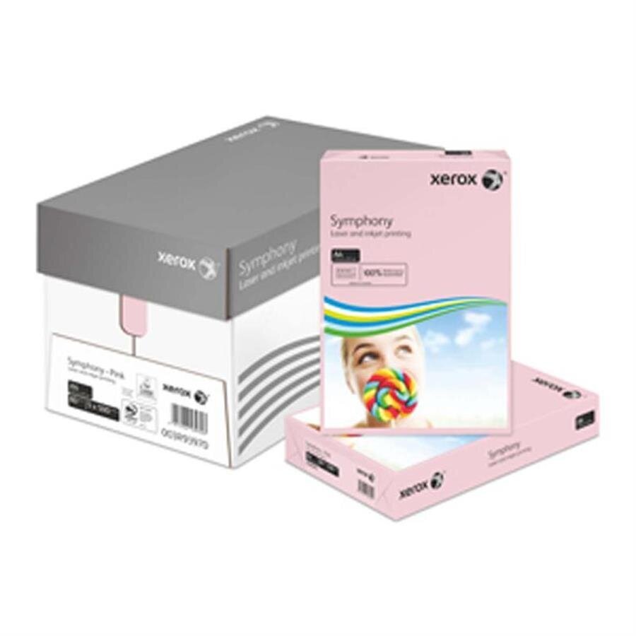 Buy Xerox Symphony Pastel Pink A4 Coloured Paper 80 gsm 500 Sheets