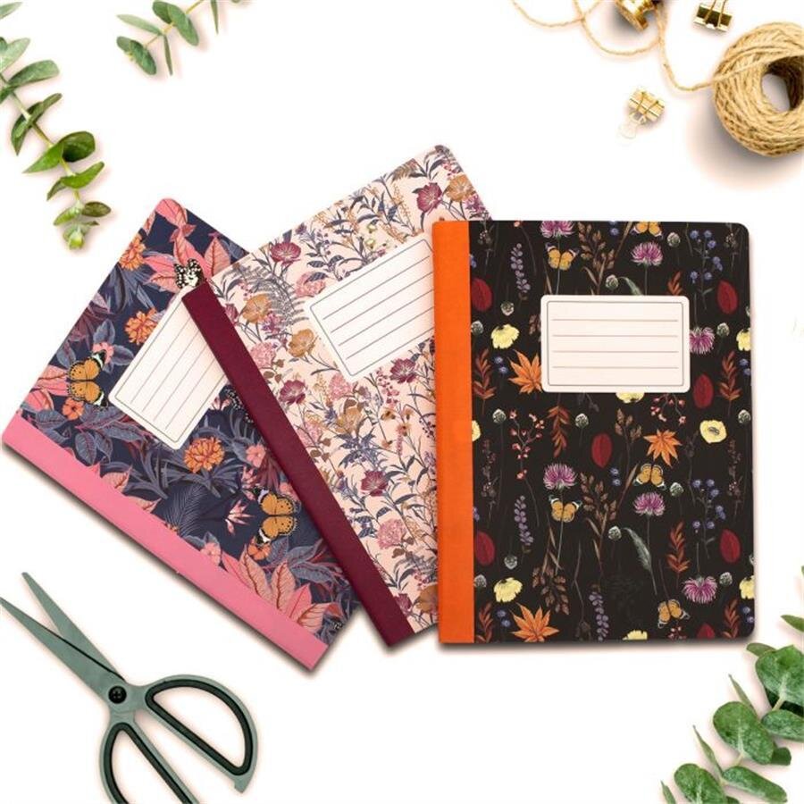 Buy Pukka Bloom Composition Book Ruled 24.7 X 19 Cm Assorted Colours 