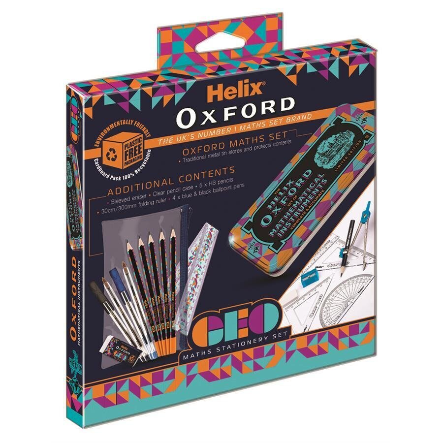 Buy Oxford Geo 23Piece Bulk Stationary Set Orange Avansas®