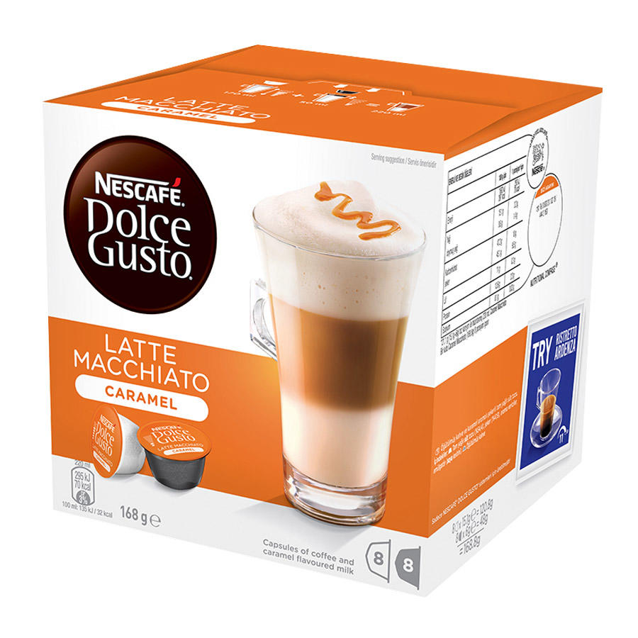 Nescafe Dolce Gusto Caramel Latte Macchiato Kapsül Kahve 16�lı Avansas